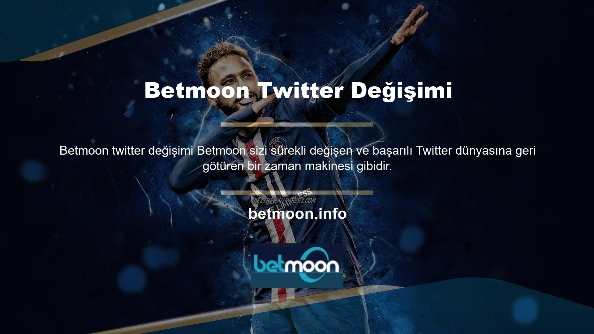 Betmoon Twitter üyeliğinizin avantajlarından yararlanmadan önce, gerekli işlemleri tamamlamanız gerekir