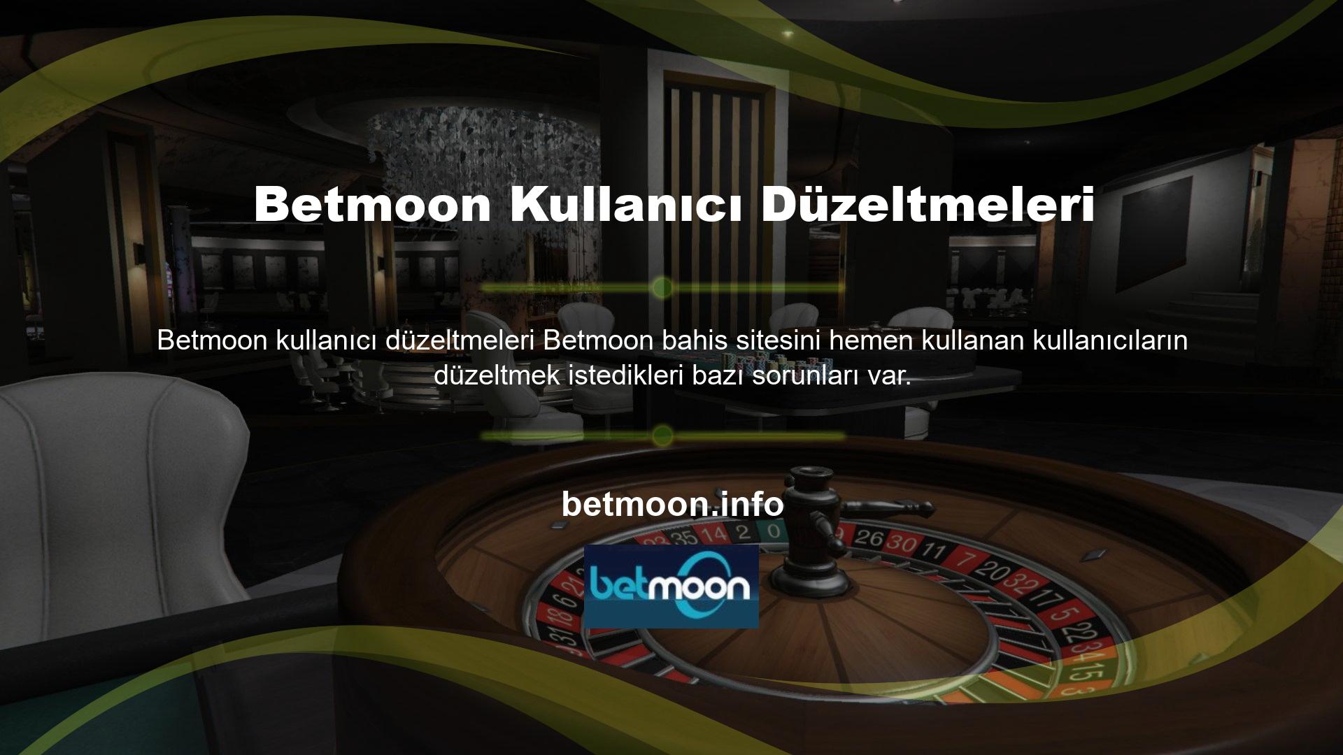 Betmoon Müşteri Destek Hattı